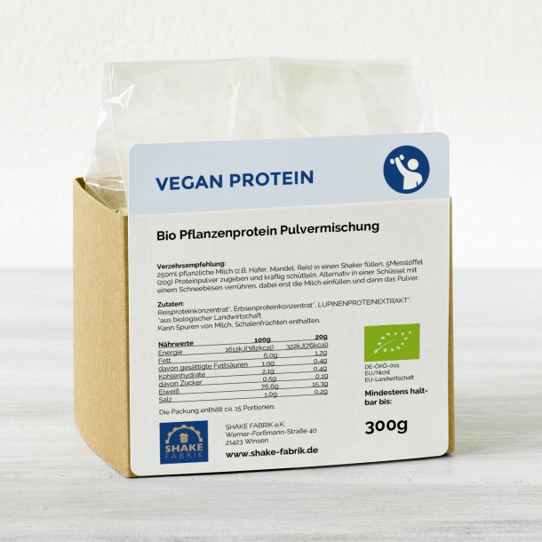 Vegan Protein bio natur